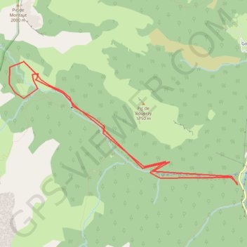 Les gorges du Bitet GPS track, route, trail