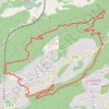 Autour de Carnoux GPS track, route, trail