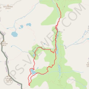 Etangs de Roumazet et de Soucarrane GPS track, route, trail