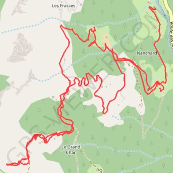 La Giettaz GPS track, route, trail