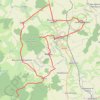 L'arrière front allemand - Saint-Pierrevillers GPS track, route, trail
