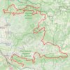 Grande Traversée de Vaucluse - Version e-bike - 17200 - UtagawaVTT.com GPS track, route, trail