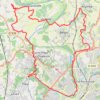 St Yriex /Charente vers Fregeneuil 39 kms GPS track, route, trail