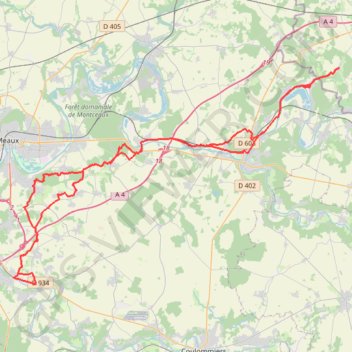A/R Antoine Aubry GPS track, route, trail