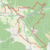 Verfeuil - Montéze - Goussargues GPS track, route, trail