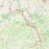 GR41 De Charost (Cher) à Saint Désiré (Allier) GPS track, route, trail