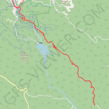 Weldborough - Derby GPS track, route, trail