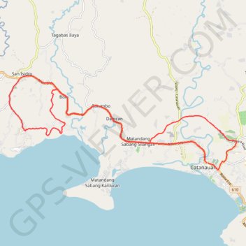 Catanauan Ikot Ride GPS track, route, trail