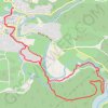 Les Chutes du Caramy et le Lac GPS track, route, trail