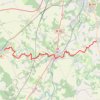 La Villedieu du Clain à Lusignan GPS track, route, trail
