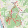Trail des Truffières 2016 - Triple C - 27 km GPS track, route, trail