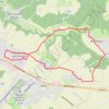 Randonnée Montmain GPS track, route, trail