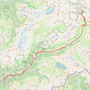Modane-Col de l'Iseran GPS track, route, trail