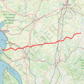 Pressac - Île d'Oléron GPS track, route, trail