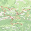 GR510 Randonnée de Rigaud à La Penne (Alpes-Maritimes) GPS track, route, trail