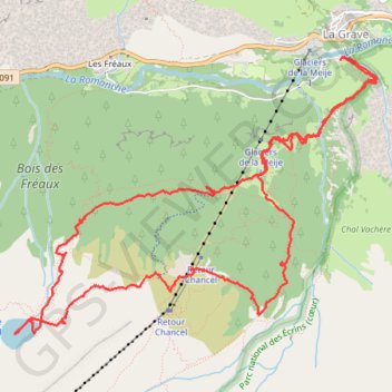 Lac de Puy Vachier GPS track, route, trail