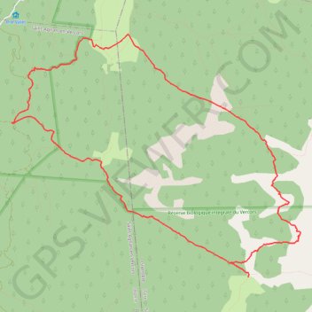 Une traversée des Erges - Saint-Agnan-en-Vercors GPS track, route, trail