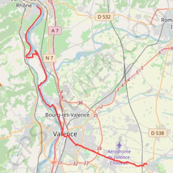 Chemin de la Sainte-Baume 3ème tronçon GPS track, route, trail