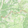 GR62A Du ravin de Combescure (Tarn) à Meyrueis (Lozère) GPS track, route, trail