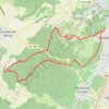 Chenove en marche nordique GPS track, route, trail