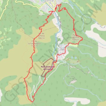 Vernet Goa Alzina GPS track, route, trail