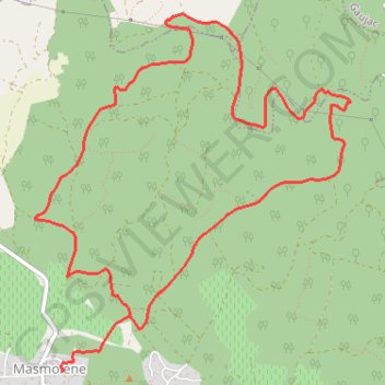 La Capelle GPS track, route, trail