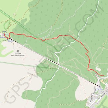 La Cuille GPS track, route, trail