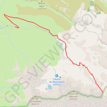 Col de Pierrefitte GPS track, route, trail