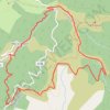 Montagne du Liron GPS track, route, trail