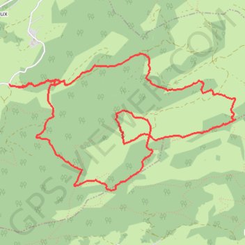 Grand Huit de Colomban GPS track, route, trail
