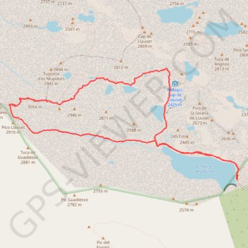 Tuca de Vallibierna GPS track, route, trail