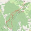 Argenton, boucle par Aurent et voie romaine d'Annot GPS track, route, trail