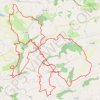 Boucles autour de Prayssas et Lusignan-Petit GPS track, route, trail