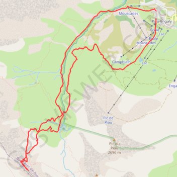 Hourquette de Héas GPS track, route, trail