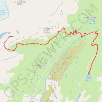 Lacs des Lozières, Pelve et Roche Ferran GPS track, route, trail