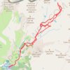 Randonnée Madone de fenestre - lac Blanc GPS track, route, trail