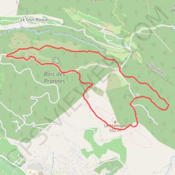 Draguignan - Tour du Malmont 8 GPS track, route, trail