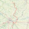 GR124 De Berny-sur-Noye (Somme) à Rebreuviette (Pas-de-Calais) GPS track, route, trail