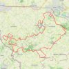 Gravelride Heuvelland 2023 60km GPS track, route, trail