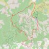 Gorges d' Heric pas du cabalet douch salesse GPS track, route, trail
