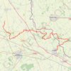 Bailleul monts des flandres 80kms GPS track, route, trail