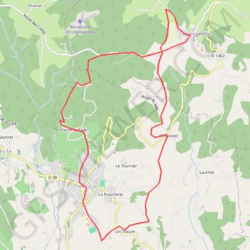 Randonnée de Meyssac GPS track, route, trail