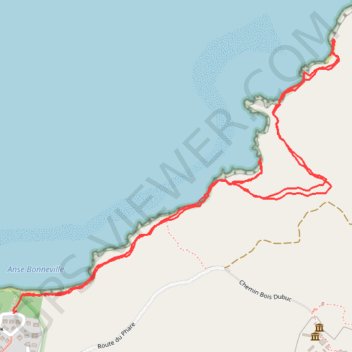 ⛹️ Trace Bonneville GPS track, route, trail