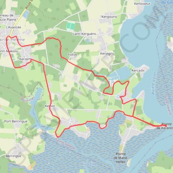 SAINTE-HELENE GPS track, route, trail