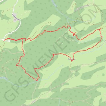 Beauregard GPS track, route, trail