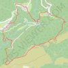 Le Quiersboutou - Castans GPS track, route, trail