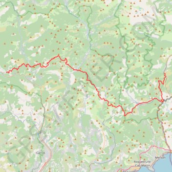 GR510 De Breil-sur-Roya à Villars-sur-Var (Alpes-Maritimes) (2020) GPS track, route, trail