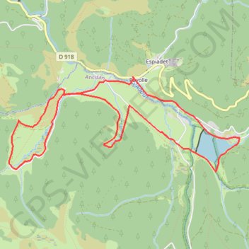 Haute Bigorre - La Pelouse Saint-Jean GPS track, route, trail