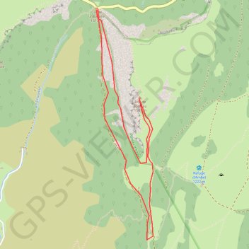 Le roc de Toulau GPS track, route, trail