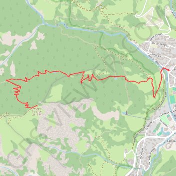 Poggio Tre Croci GPS track, route, trail